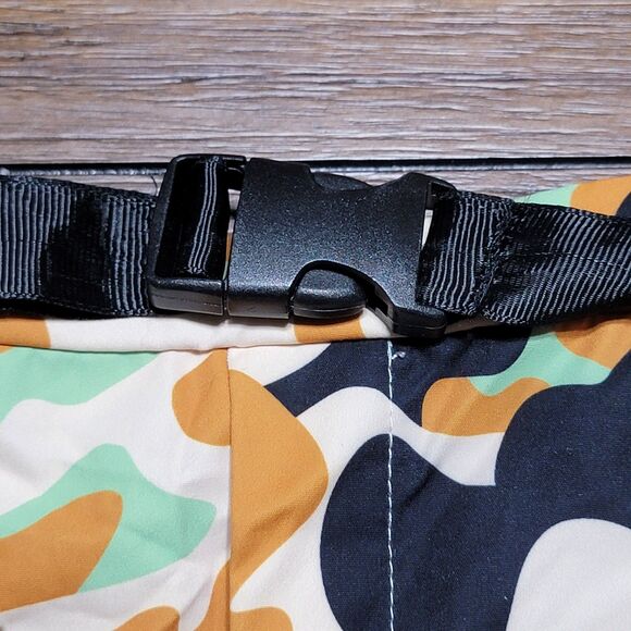 Shien Youth Brown Camo Mini Skirt w/ Belt - Size 10Y - Picture 2 of 5